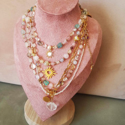 naszyjnik pastelowy sun