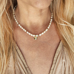 naszyjnik z pereł z...