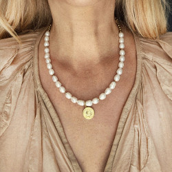 naszyjnik z pereł sun
