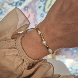 BRANSOLETKA z pereł naturalnych no 03
