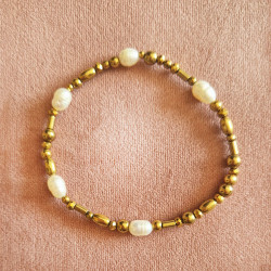 BRANSOLETKA z pereł naturalnych no 03