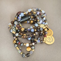 bransoletka z lapisem lazuli no 06