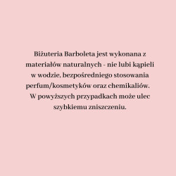 bransoletka z bronzytu z serduszkiem