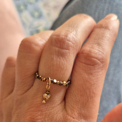 pierścionek  z serduszkiem