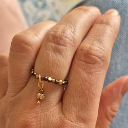 pierścionek  z serduszkiem