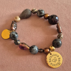 Bransoletka z kamieni naturalnych No 01