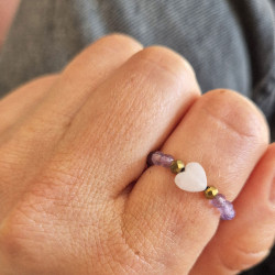 pierścionek  z ametystów 02