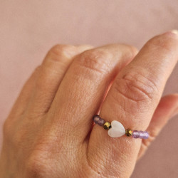 pierścionek  z ametystów 02