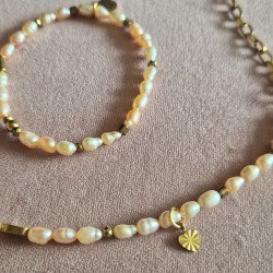 Komplet Gold & Blush