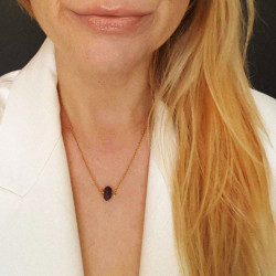 Naszyjnik z ametystem