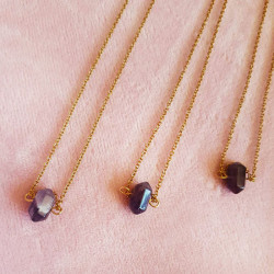 Naszyjnik z ametystem